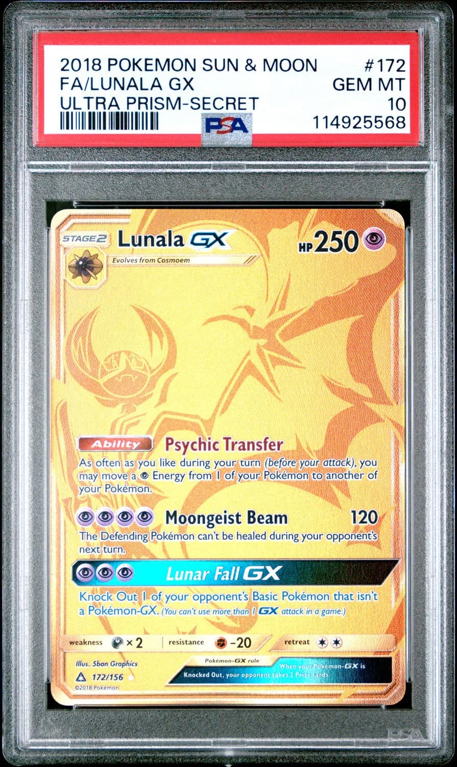 Lunala Gx