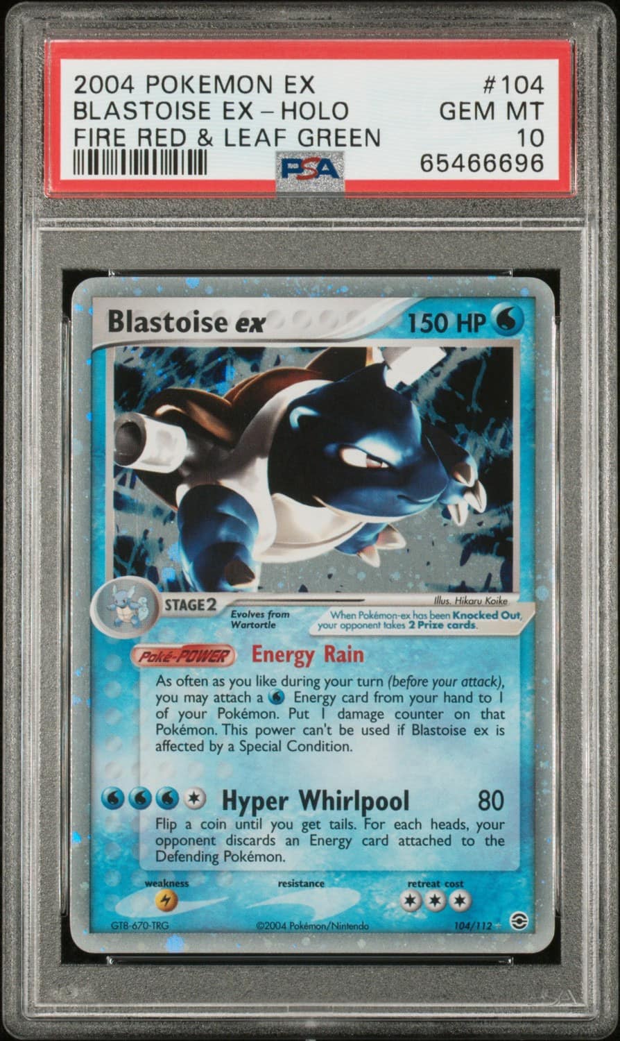 Blastoise Ex