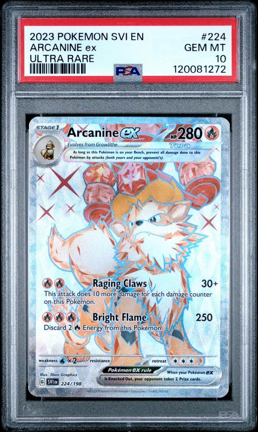 Arcanine Ex