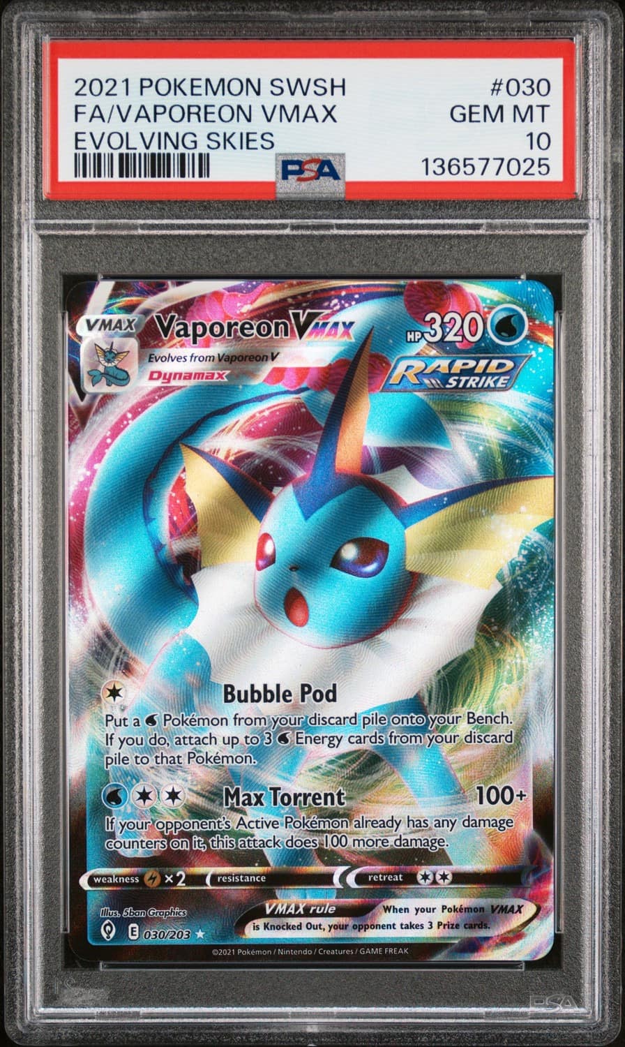 Vaporeon Vmax