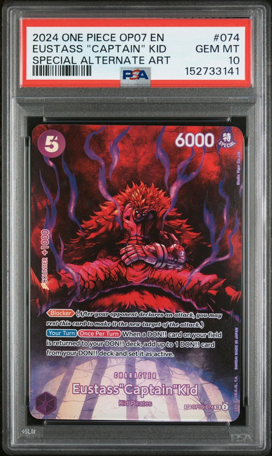 Eustass "captain" Kid