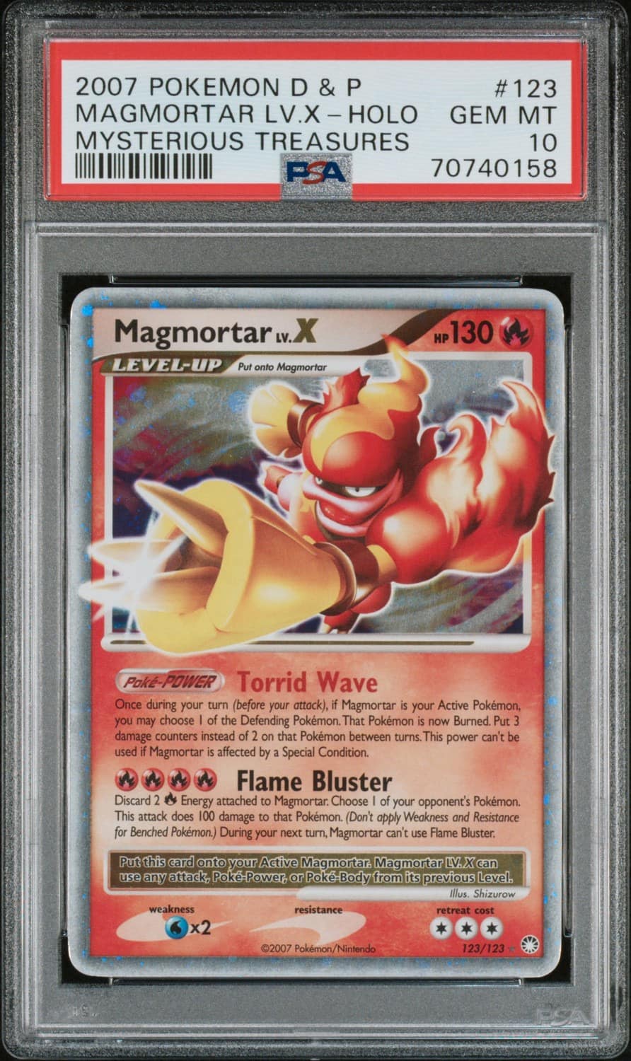Magmortar Lv X