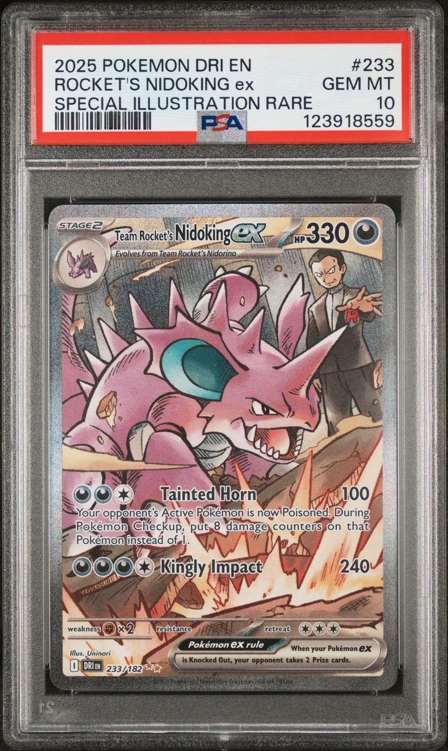 Rocket'S Nidoking Ex
