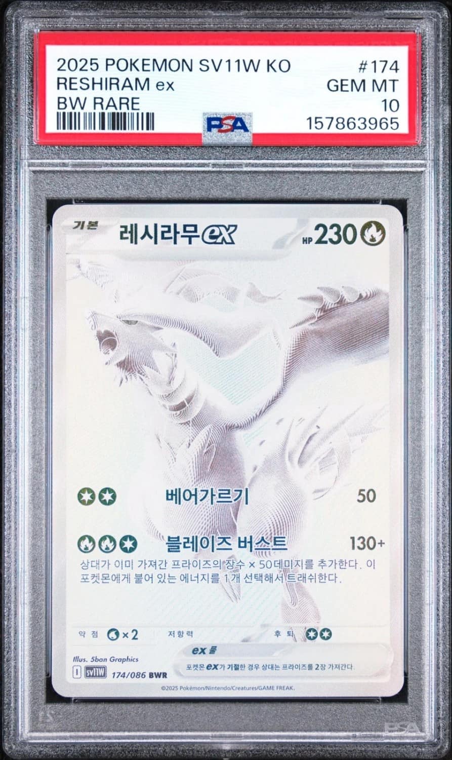 Reshiram Ex