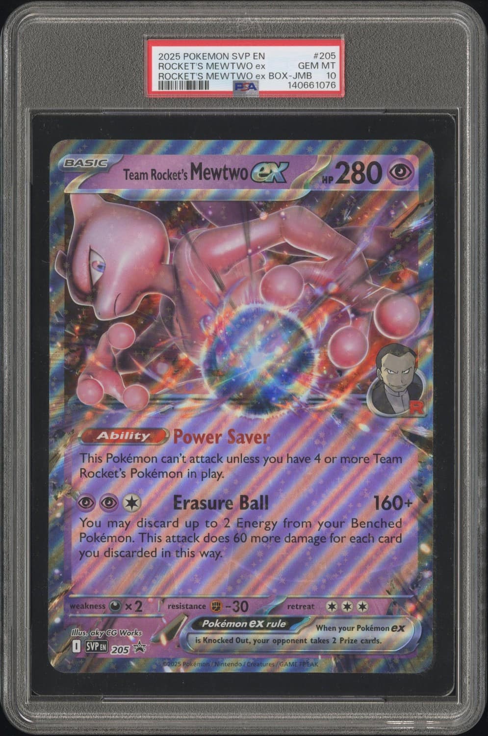 Rocket'S Mewtwo Ex