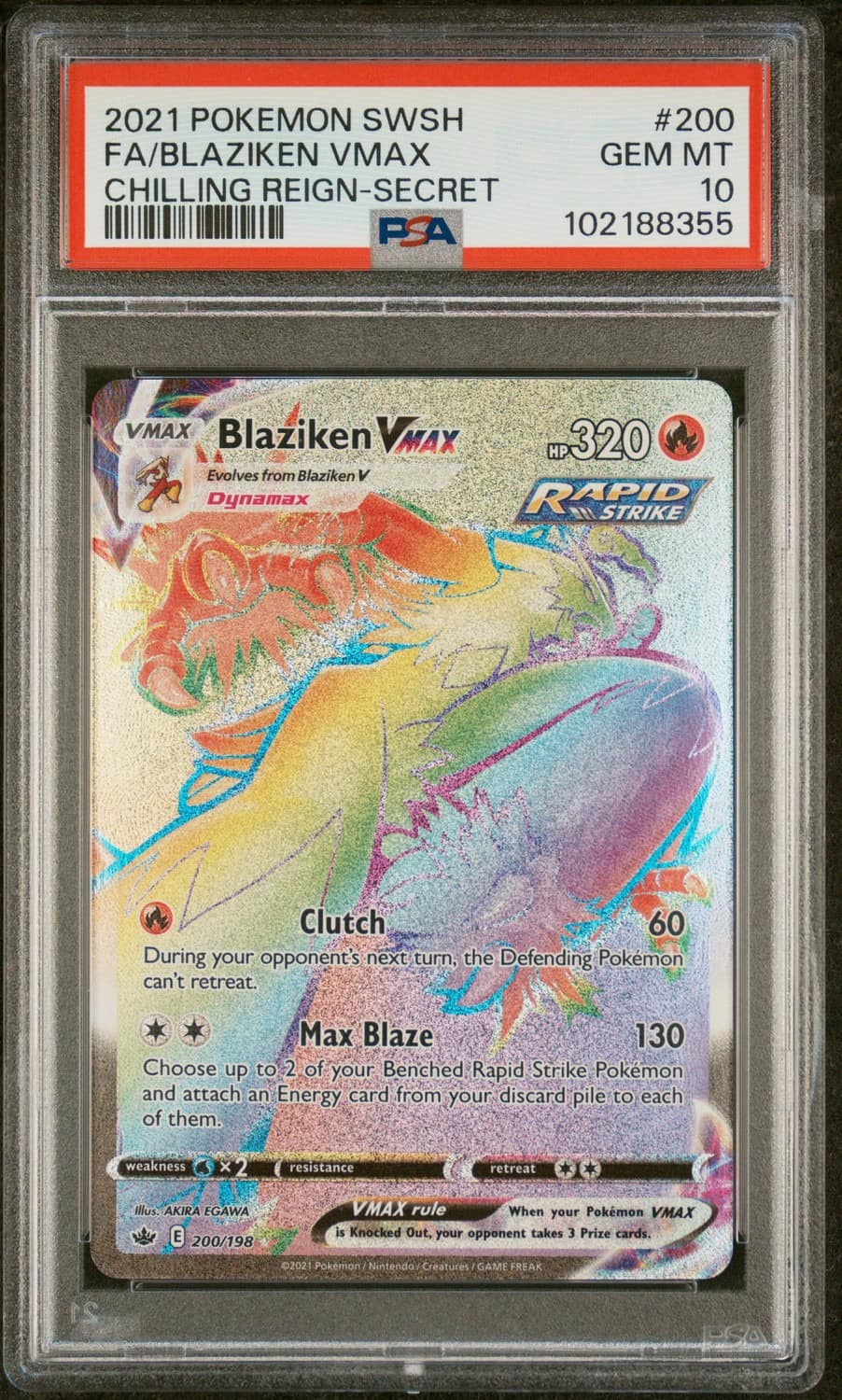 Blaziken Vmax