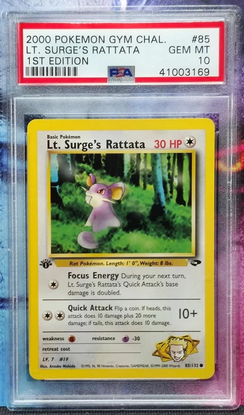Lt. Surge'S Rattata