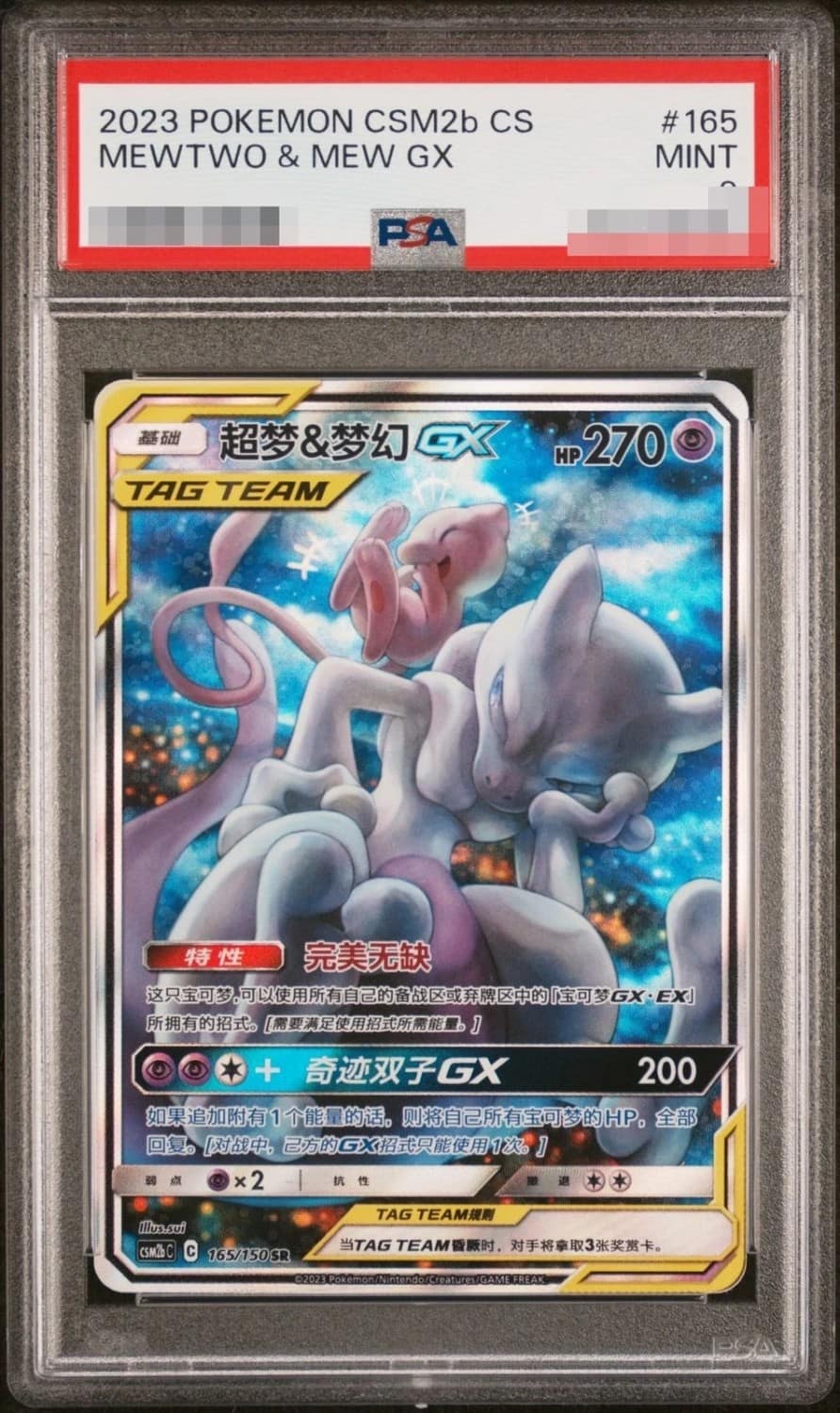 Mewtwo & Mew Gx