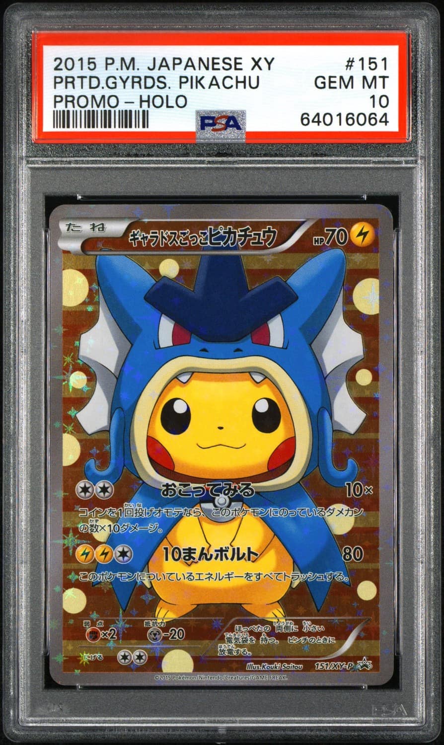 Pretend Gyarados Pikachu