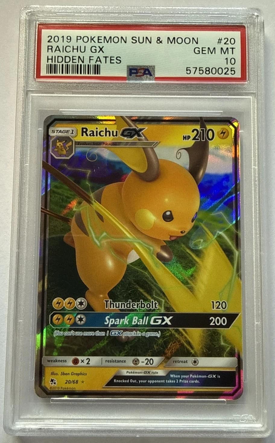 Raichu Gx