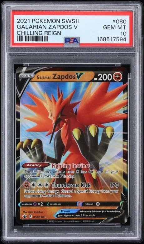 Galarian Zapdos V