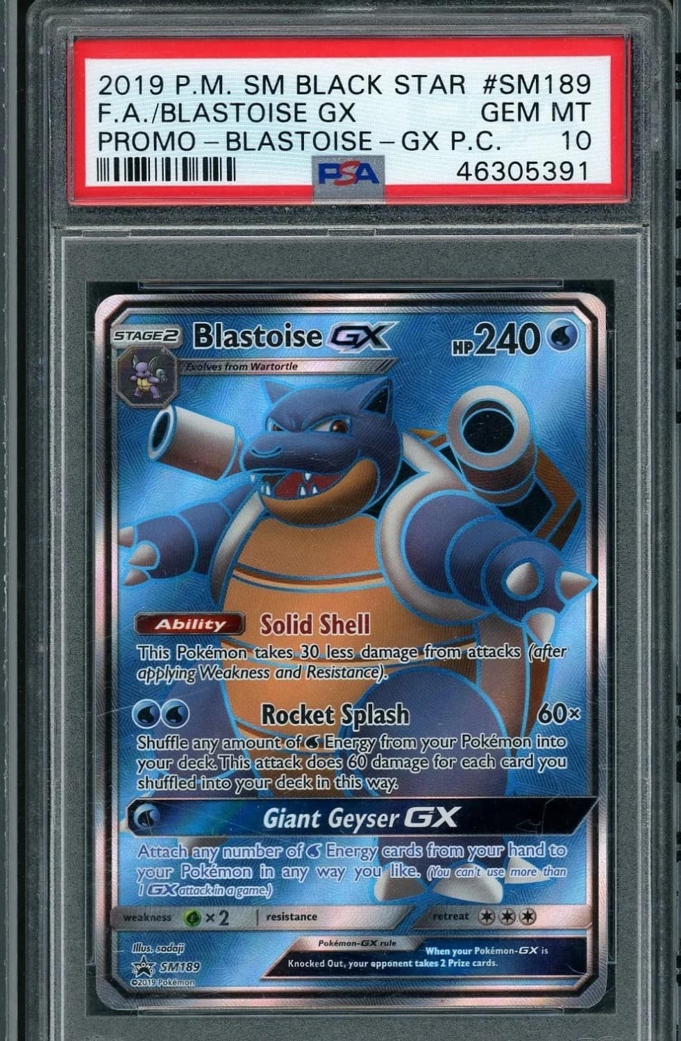 Blastoise Gx