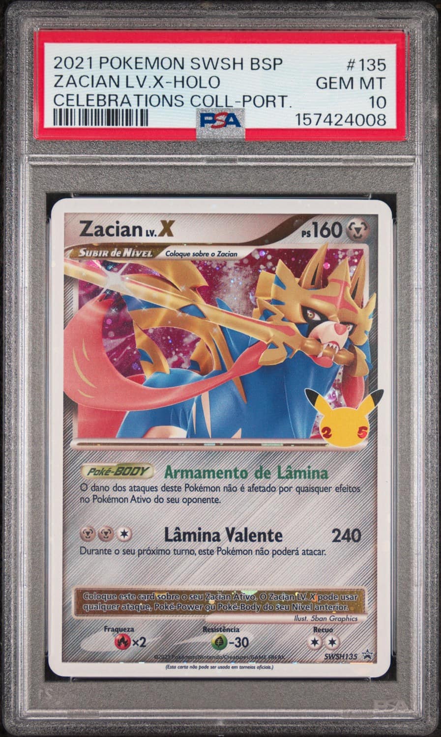 Zacian Lv.x