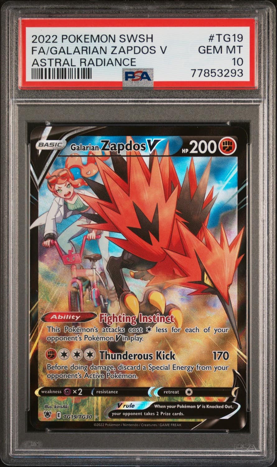 Galarian Zapdos V