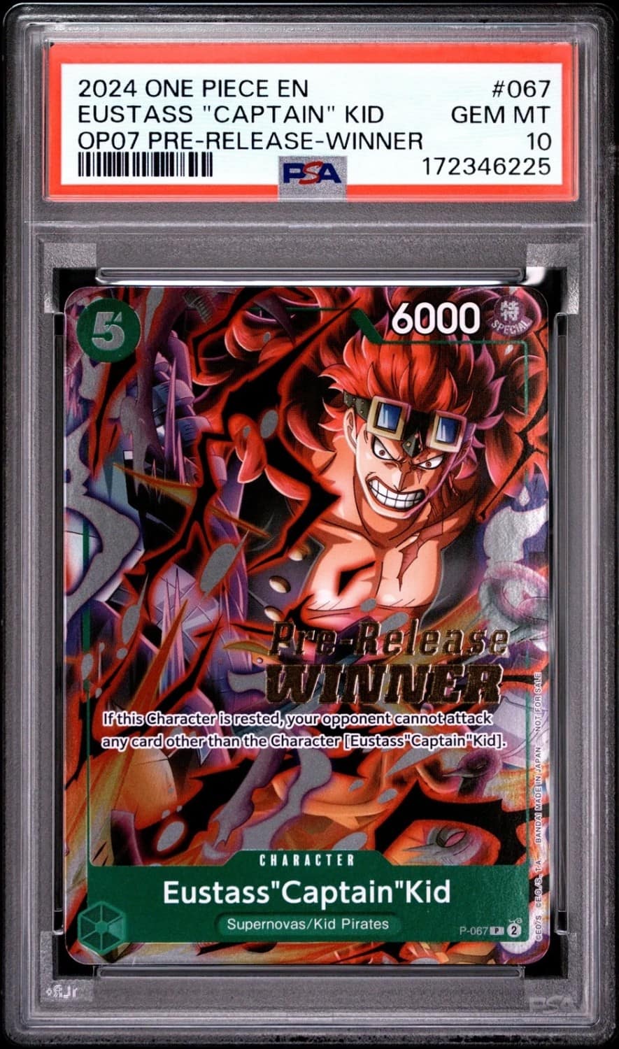 Eustass "captain" Kid