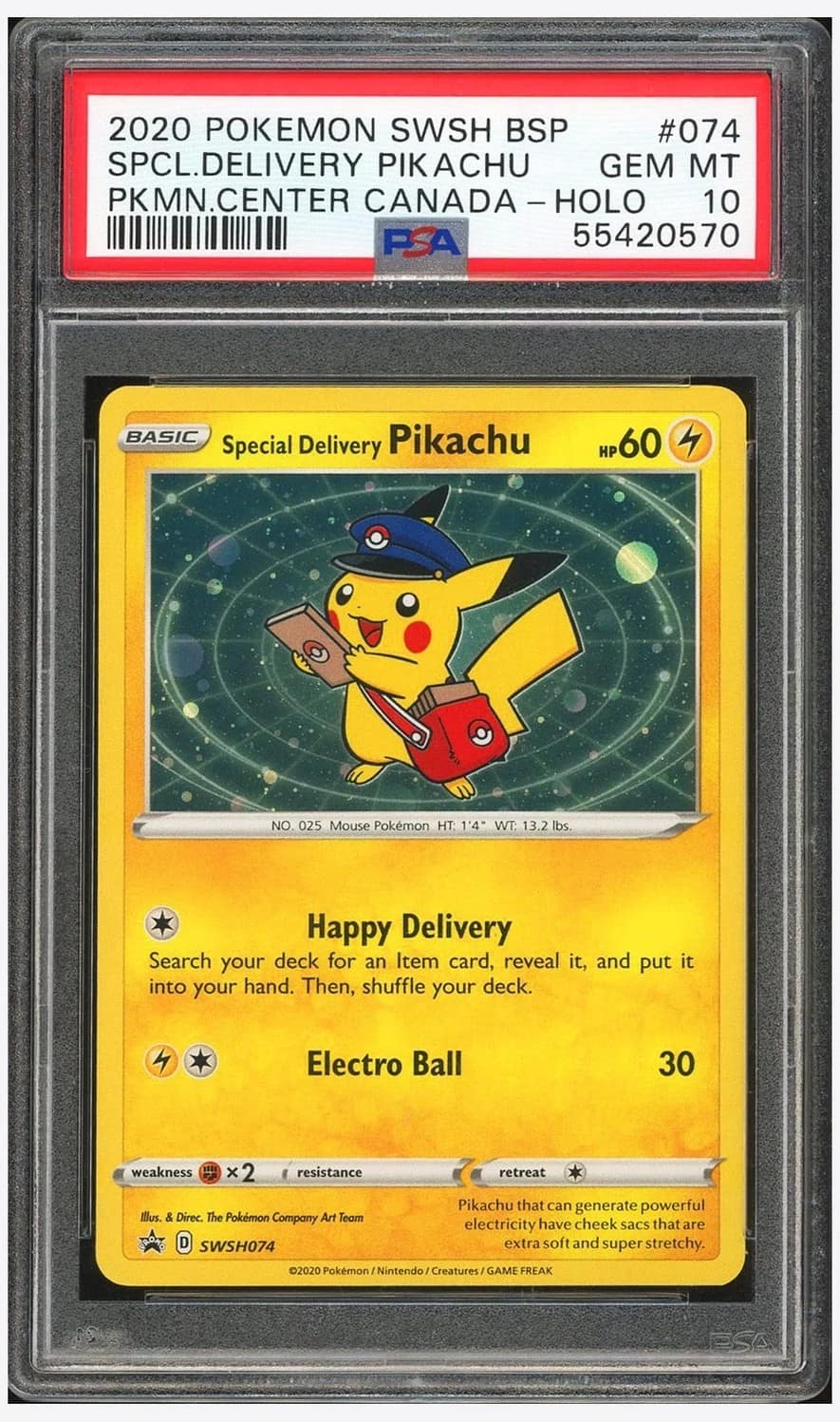 Special Delivery Pikachu
