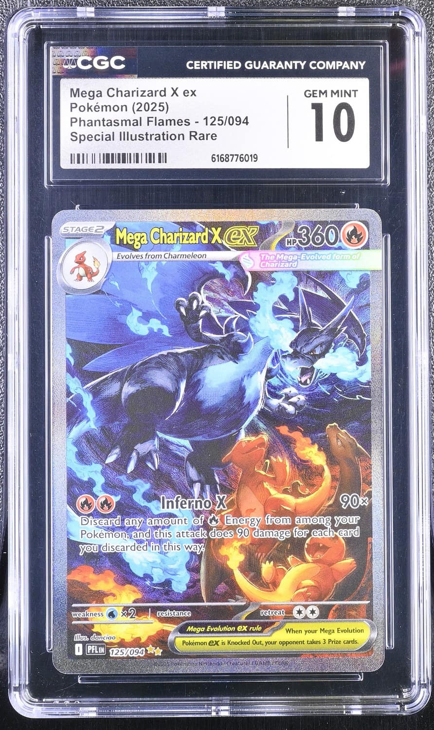 Mega Charizard X Ex
