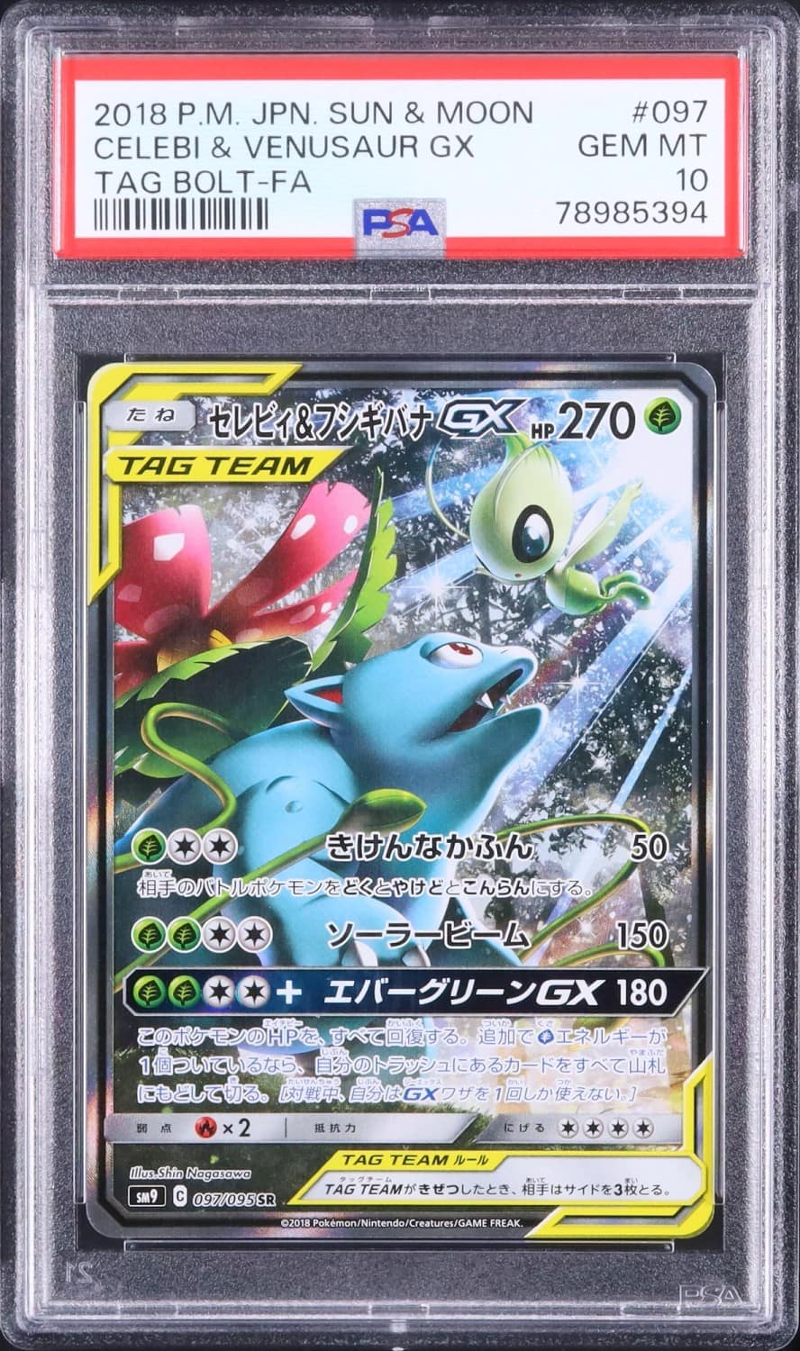 Celebi & Venusaur Gx