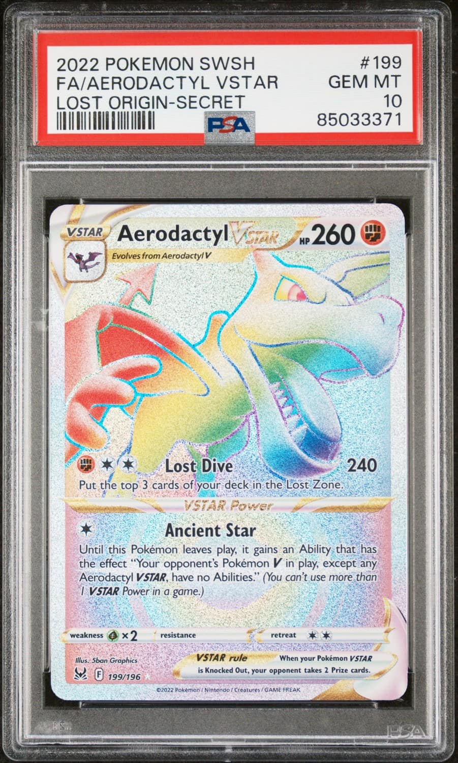 Aerodactyl Vstar