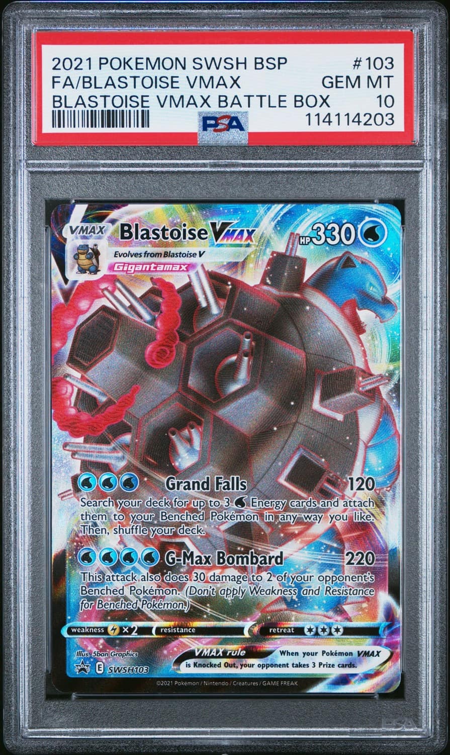 Blastoise Vmax