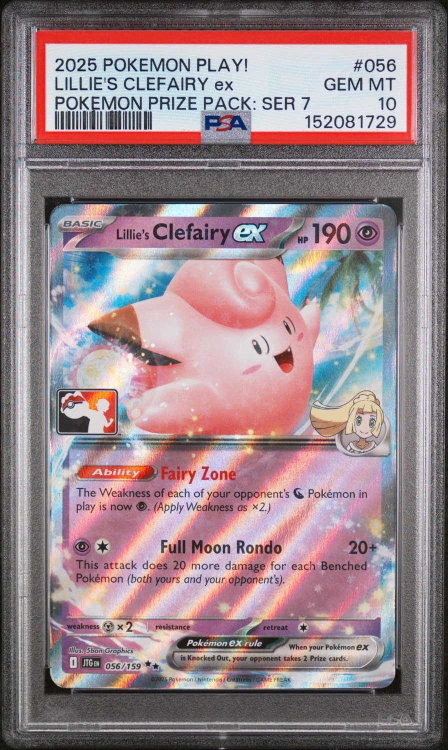 Lillie'S Clefairy Ex