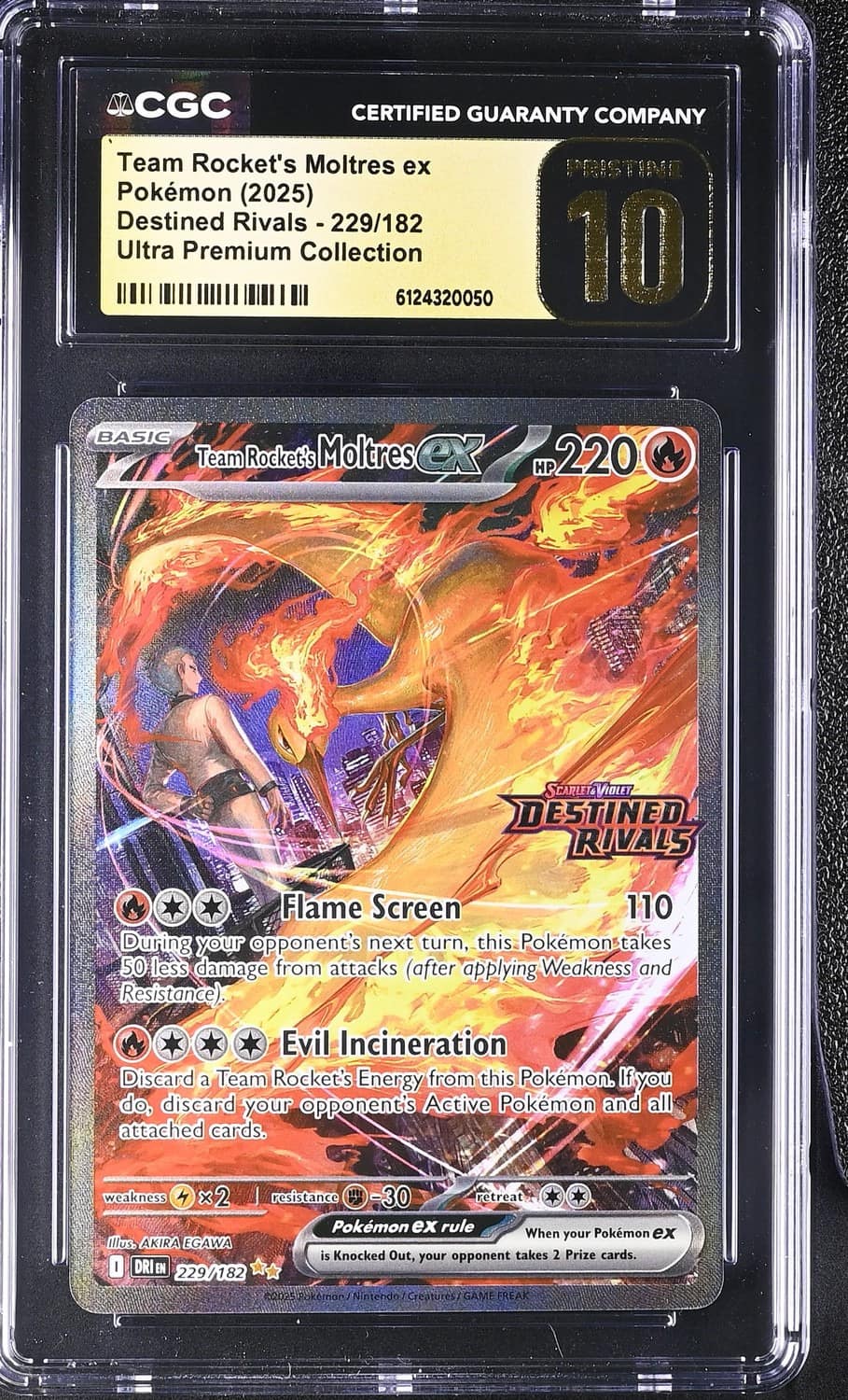 Rocket'S Moltres Ex