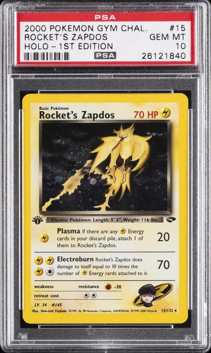Rocket'S Zapdos