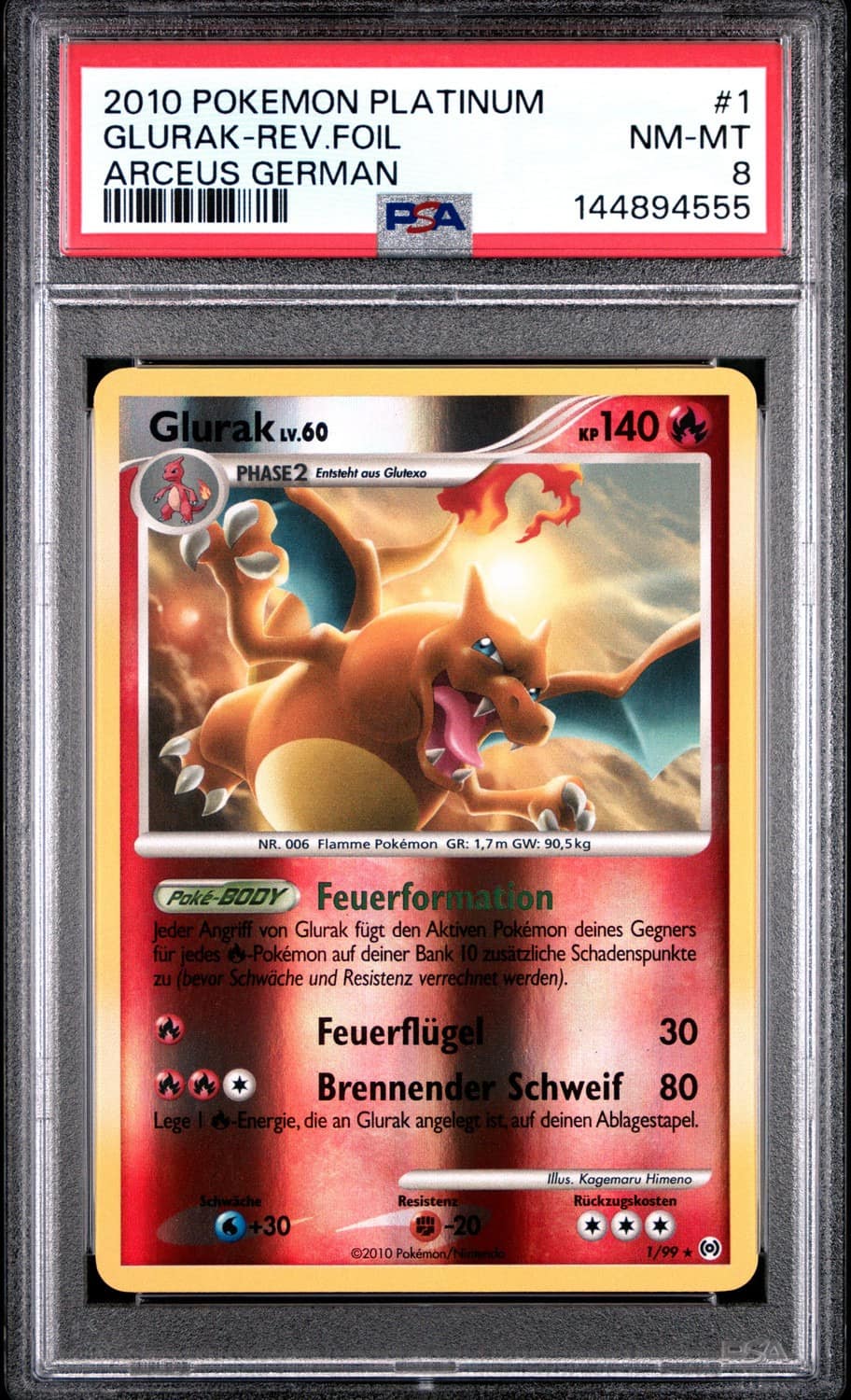 Glurak Arceus-German