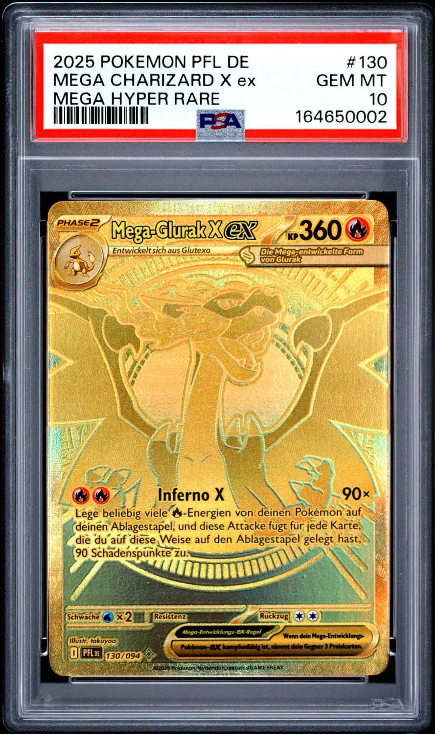 Mega Charizard X Ex
