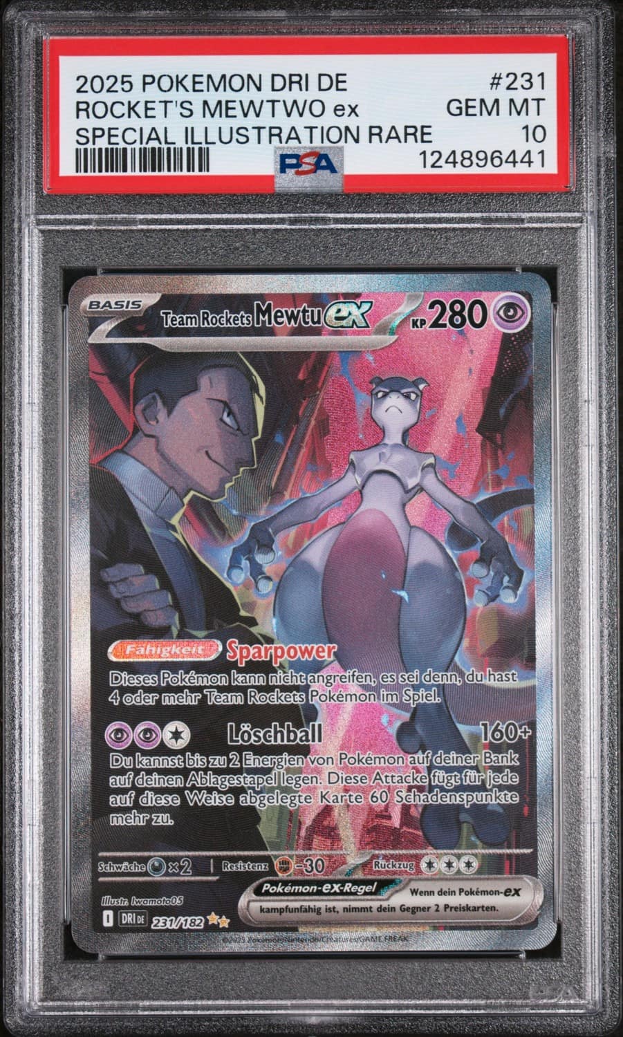Rocket'S Mewtwo Ex