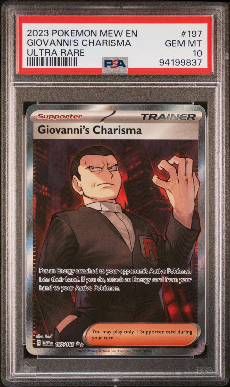 Giovanni'S Charisma