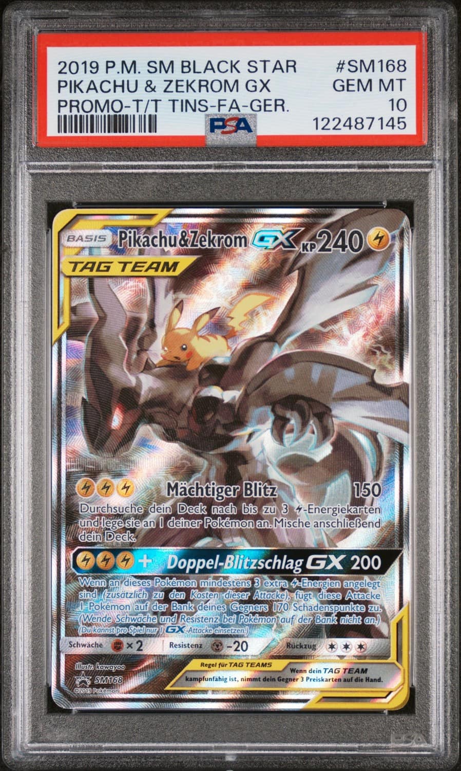 Pikachu & Zekrom Gx