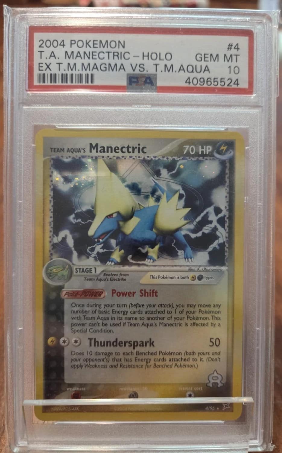 Aqua'S Manectric