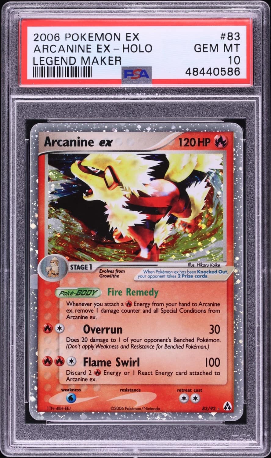 Arcanine Ex