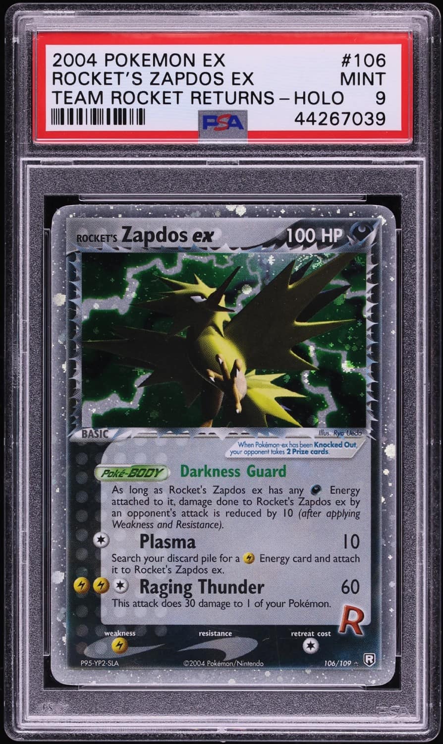 Rocket'S Zapdos Ex