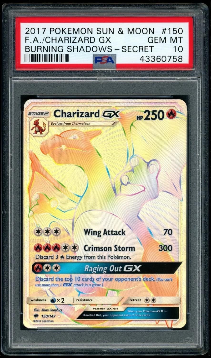 Charizard Gx