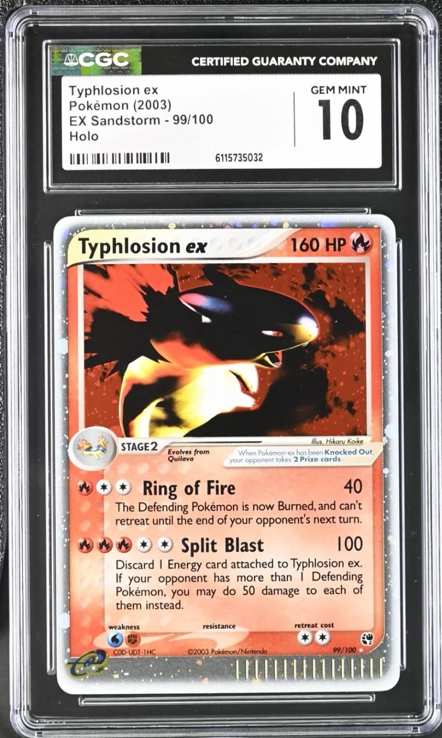 Typhlosion Ex