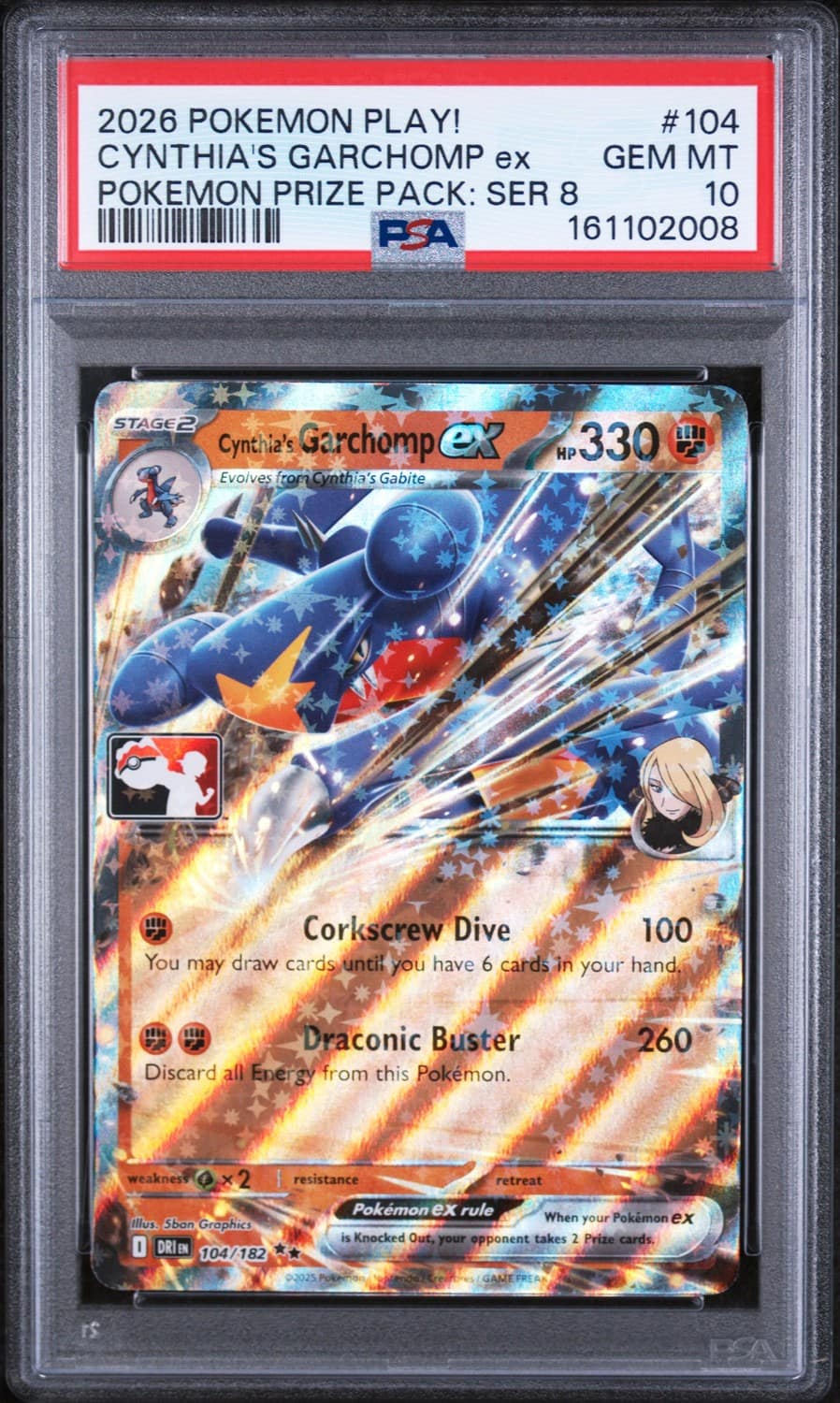 Cynthia'S Garchomp Ex