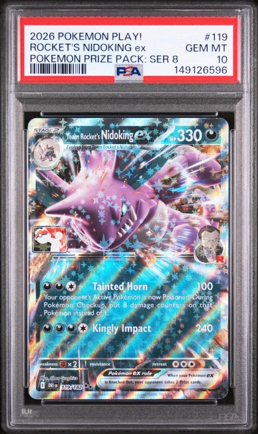Rocket'S Nidoking Ex