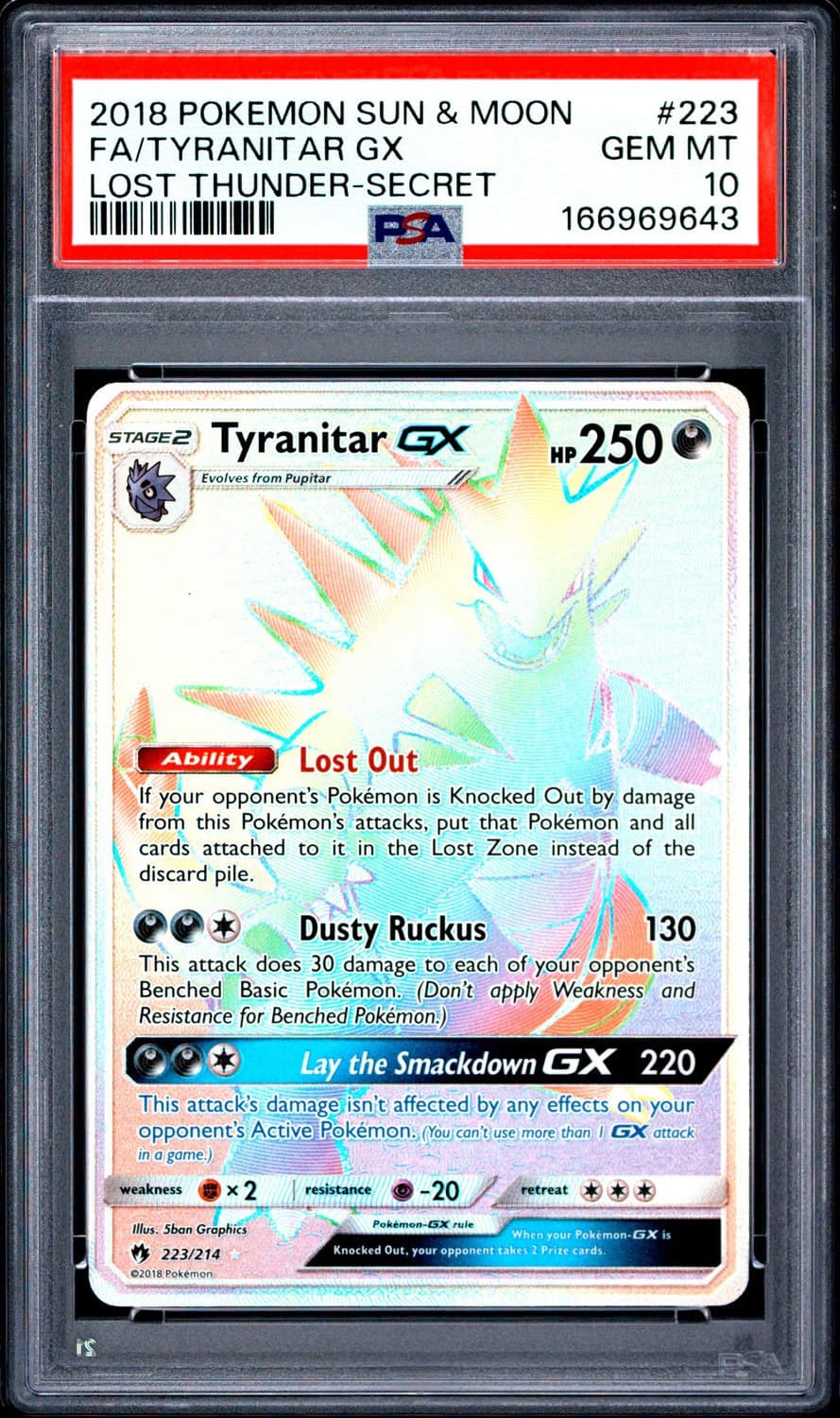 Tyranitar Gx