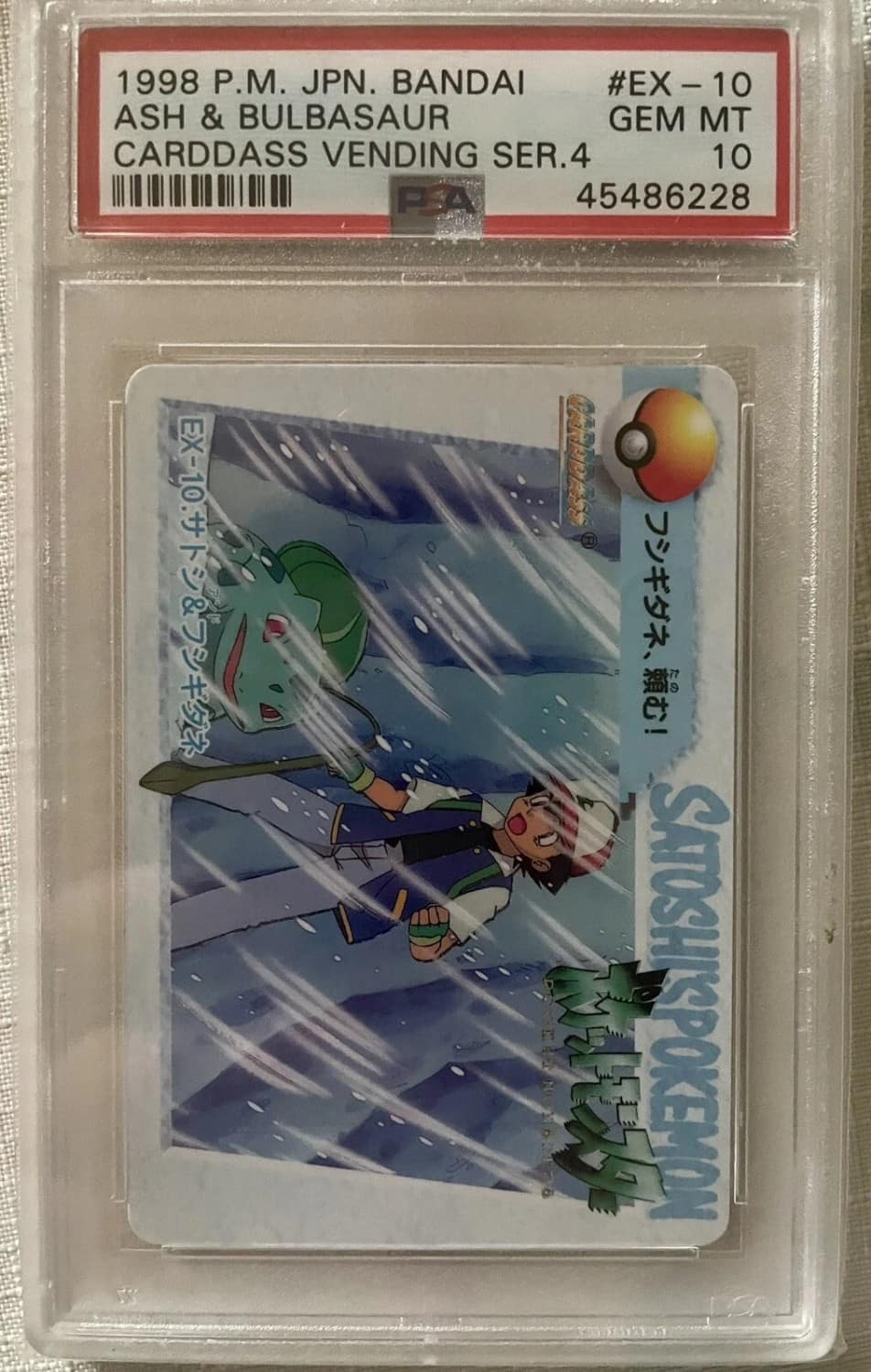 Ash & Bulbasaur