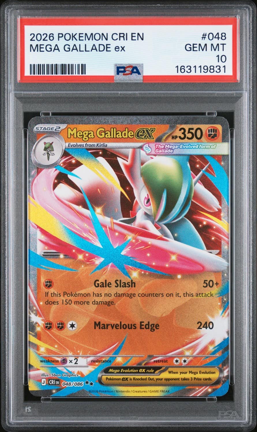 Mega Gallade Ex