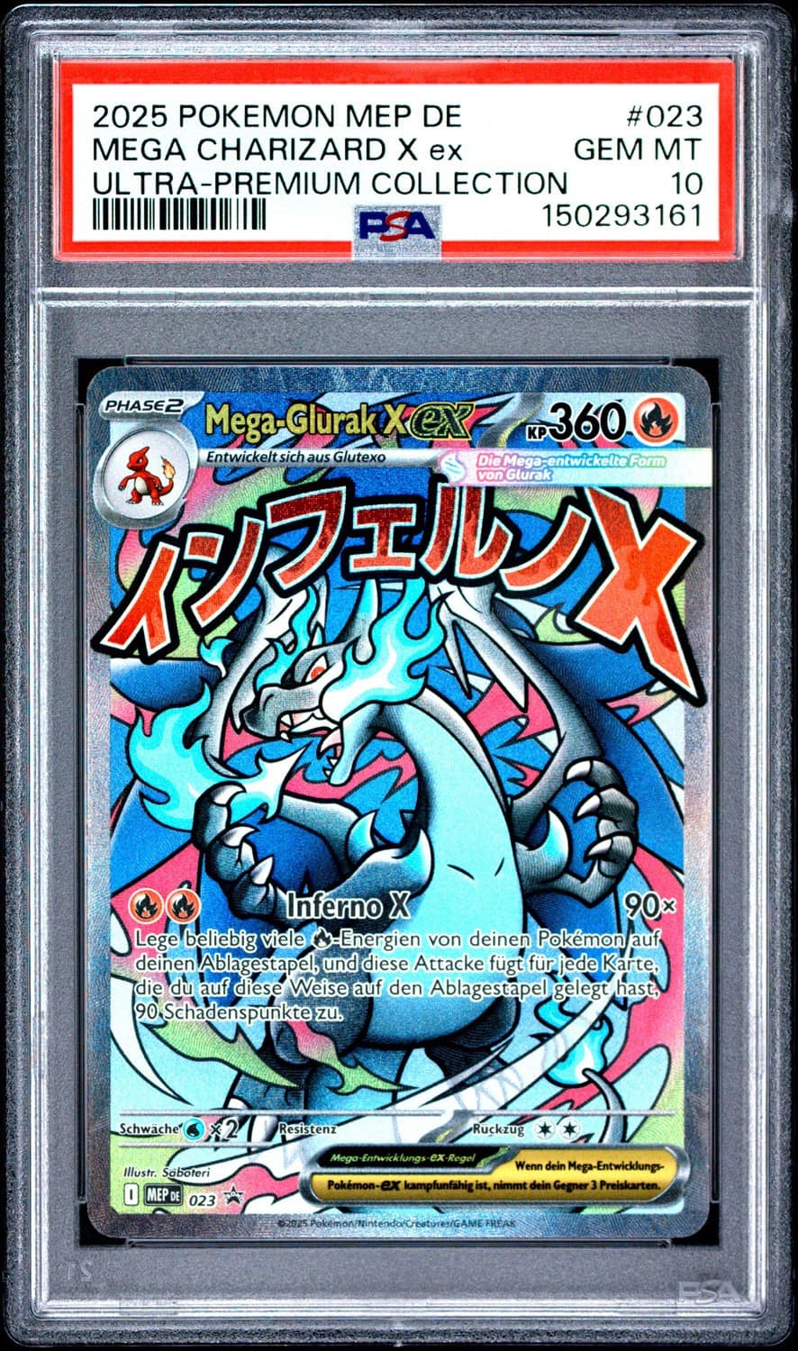 Mega Charizard X Ex