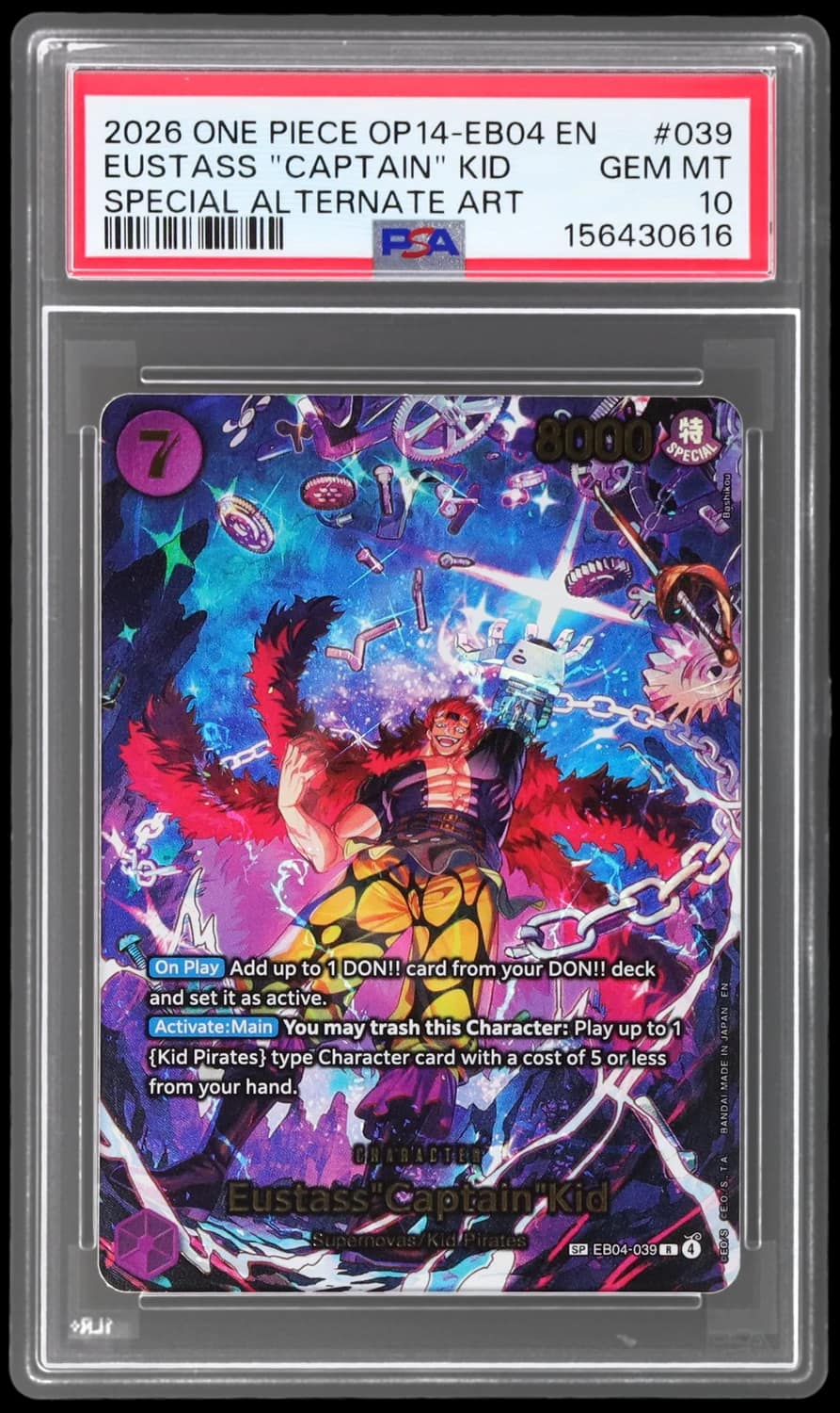 Eustass "captain" Kid