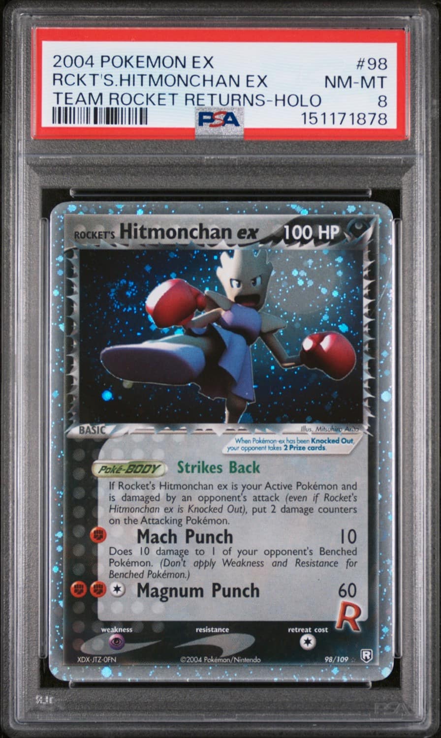 Rocket'S Hitmonchan Ex