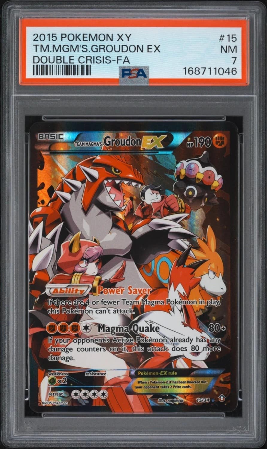 Team Magma'S Groudon Ex