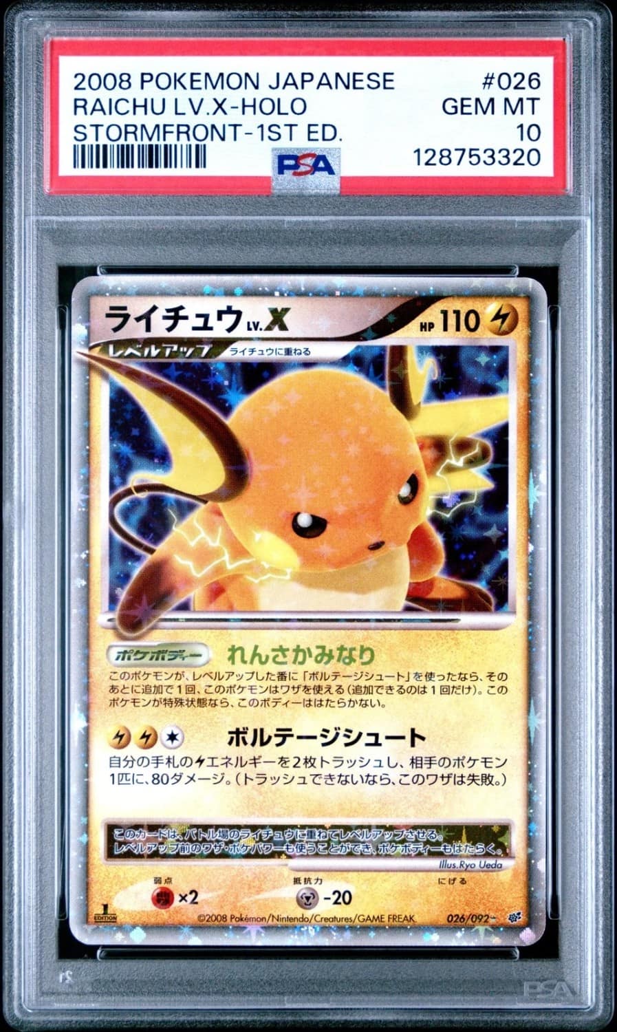 Raichu Lv.x