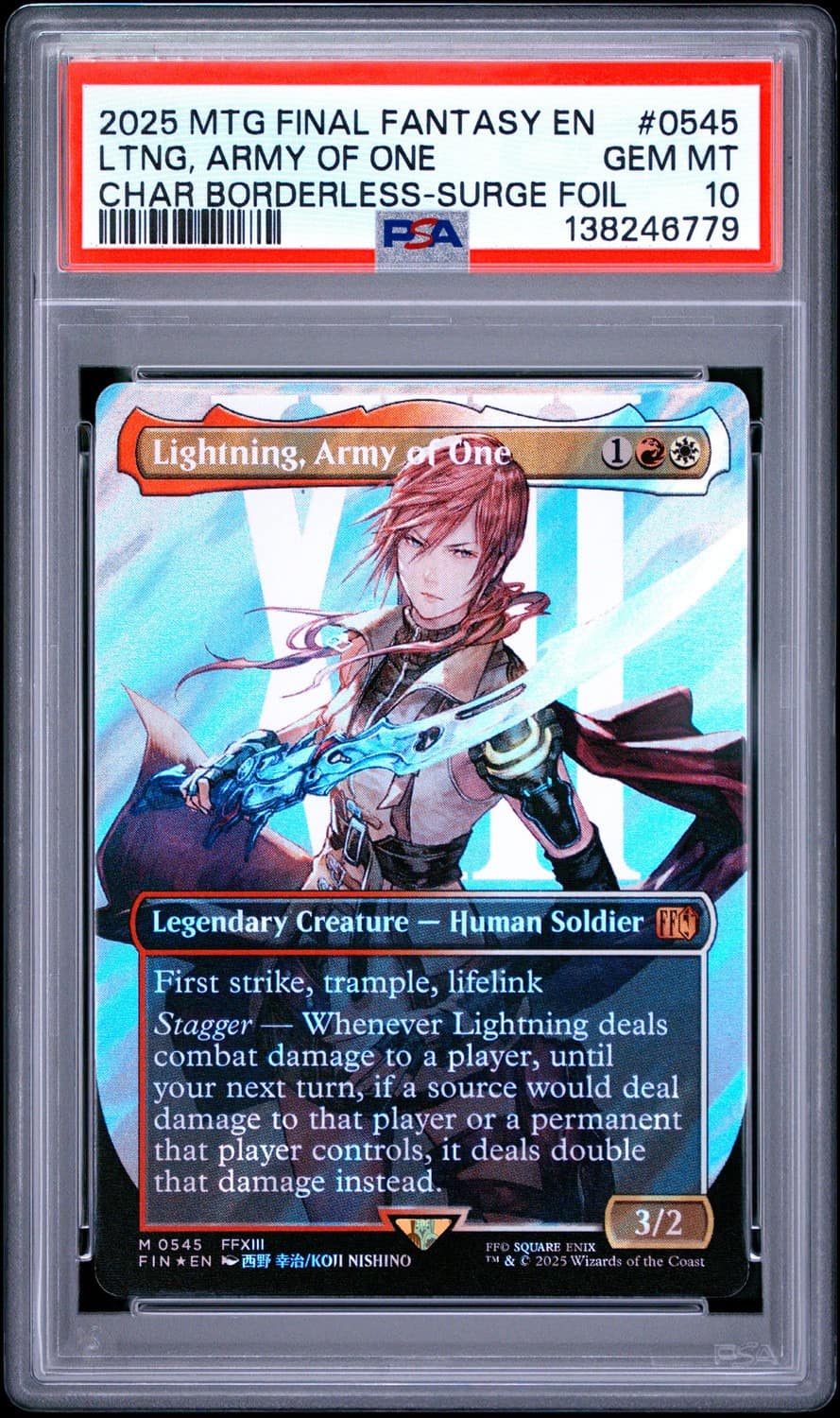 Lightning, Army Of One