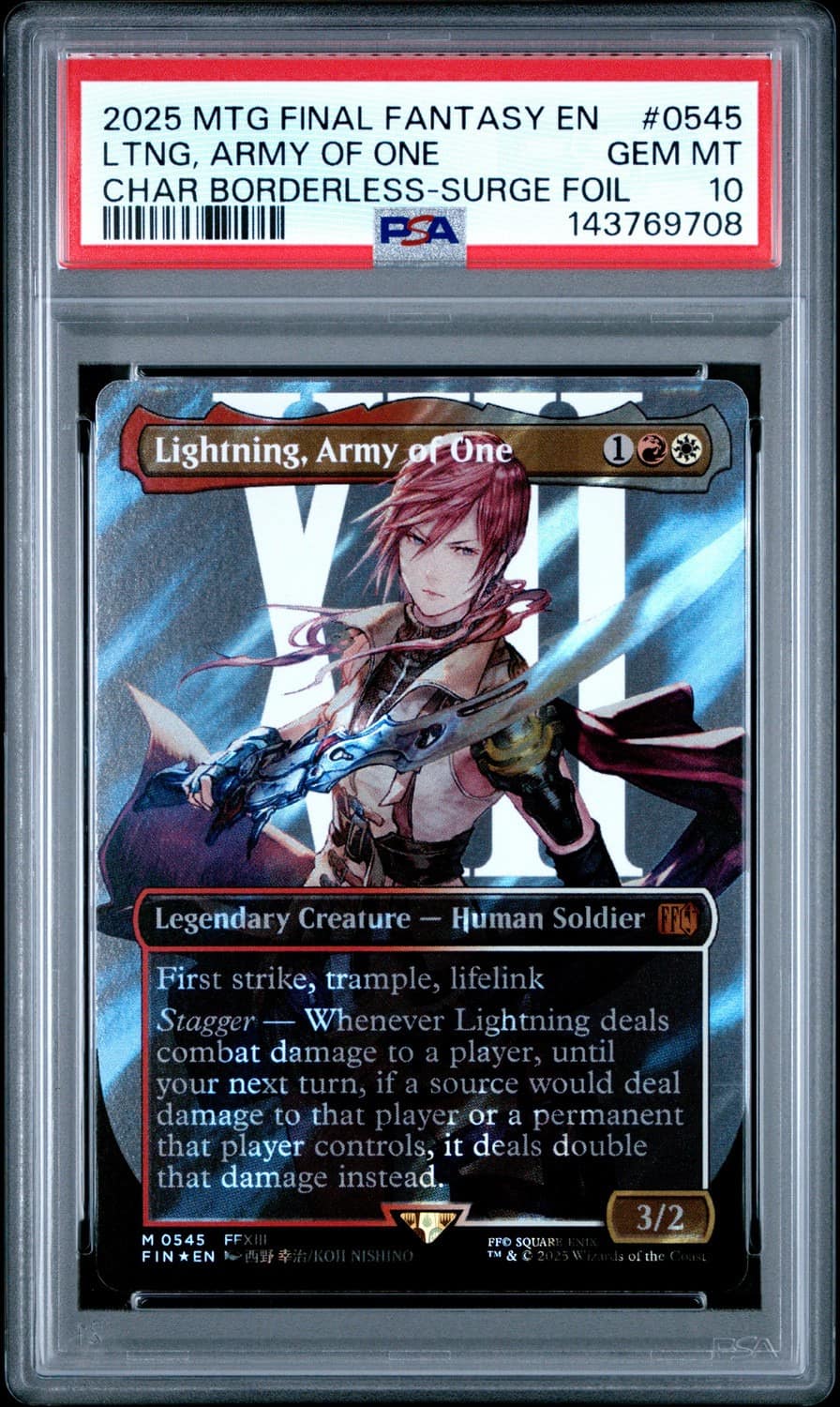 Lightning, Army Of One