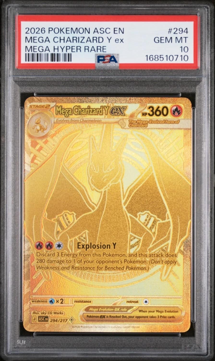 Mega Charizard Y Ex